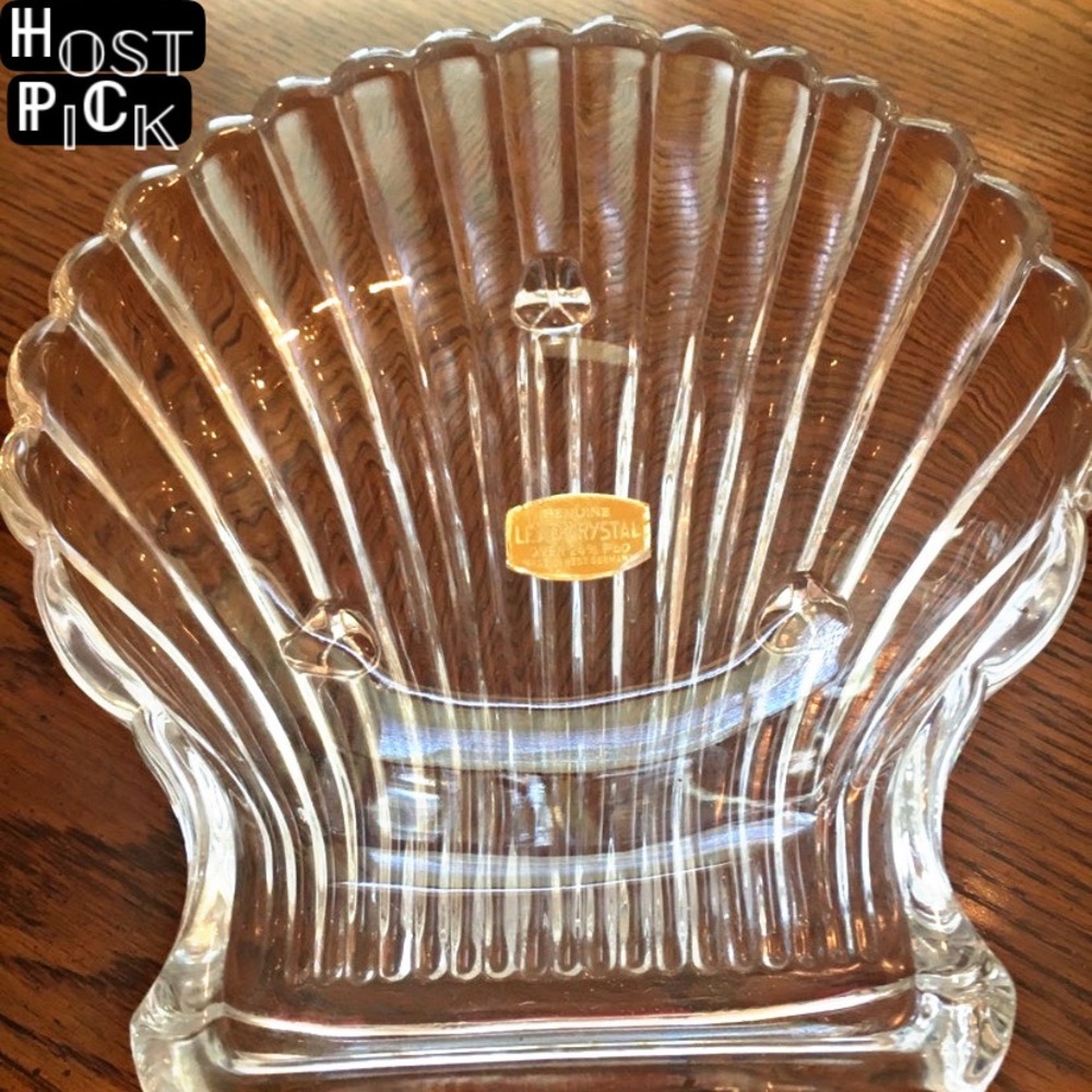RARE! Handcut 24% Pbo Lead Crystal Candy Dish